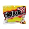 Твистер Helios Long Hybrid 3,55"/9,0 см, цвет Acid lemon & Red 7 шт HS-15-029
