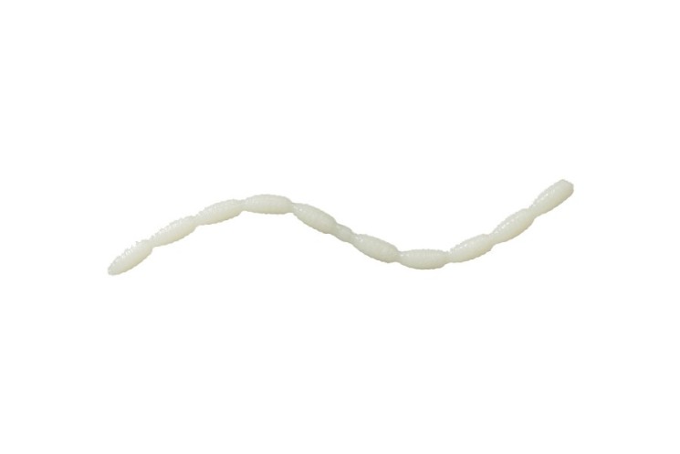Приманка личинка Nikko Fly Larvae SS 52мм цвет White, 50 шт