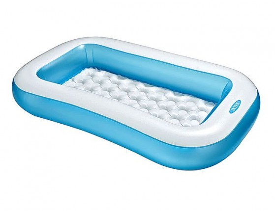 Бассейн надувной детский 1-3 года Intex (57403) 166х100х28 см
