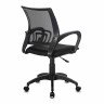 Кресло офисное Brabix Fly MG-396 тсетка/ткань, черное 532083