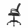 Кресло офисное Brabix Fly MG-396 тсетка/ткань, черное 532083