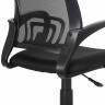 Кресло офисное Brabix Fly MG-396 тсетка/ткань, черное 532083