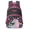 Рюкзак школьный ортопедический Grizly Единорог 13,5 л RG-966-1/4 (228302)