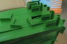 Компостер садовый 300л Piteco с крышкой K2130 зеленый УЦЕНЕННЫЙ