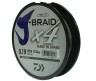 Леска плетеная Daiwa J-Braid X4 135м 0,19мм зеленая