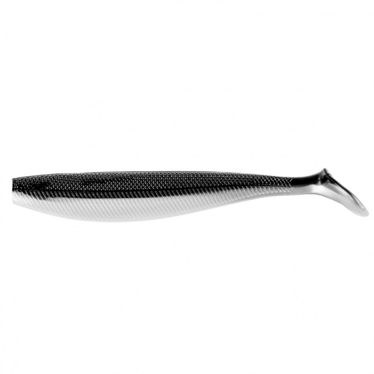 Виброхвост Helios Trofey 5.5"/14 см, цвет Black & Pearl 4 шт HS-25-028