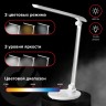 Настольная лампа-светильник Sonnen PH-309, подставка, LED, 10 Вт, метал. корпус, белый, 236689