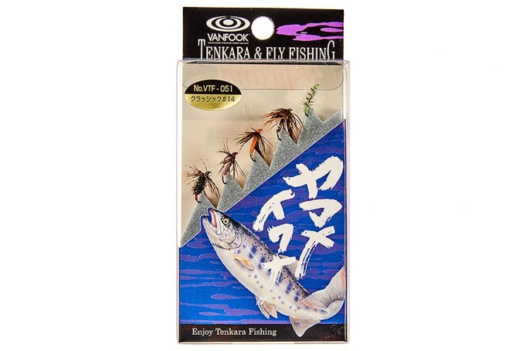 Нахлыстовые мушки Vanfook VTF-051, 5 шт
