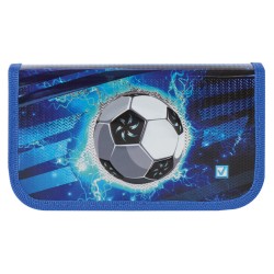 Пенал школьный Brauberg Футбол 2 отделения 228099