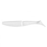 Виброхвост Helios Guru 4,0"/10,16 см, цвет White 7 шт HS-30-001
