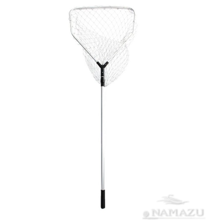 Подсачек складной телескопический Namazu квадратный 60х55х180 см нейлон N-DQ60-180