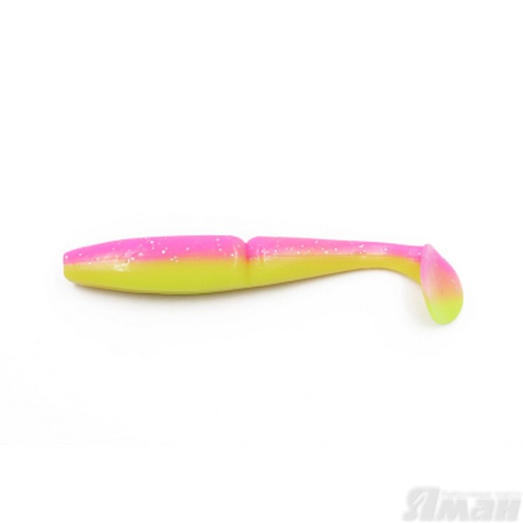 Виброхвост Yaman Mamura, 4", цвет 24 - Gum, 5 шт Y-M4-24