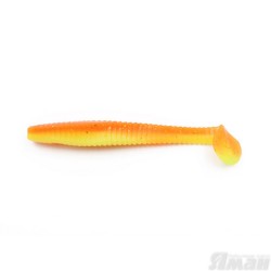 Виброхвост Yaman Flatter Shad, 4", цвет 25 - Sunshine, 5 шт Y-FS4-25
