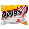 Виброхвост Helios Guru 4,0"/10,16 см, цвет White RT 7 шт HS-30/1-003