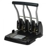 Дырокол на 4 отверстия металлический мощный Brauberg "Heavy Duty Extra", до 150 л, 270555