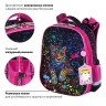 Ранец Юнландия Extra с дополнительным объемом, 2 отделения, "Bright wildlife", 38х29х18 см, 270676
