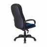 Кресло компьютерное Бюрократ Viking-9/BL+BLUE экокожа/ткань, черно-синее