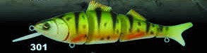 Воблер Siweida Diver Perch 0-1м, 200мм, 88г цвет 301 (200DP-FL-301)