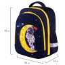 Ранец Brauberg Kids Standard, 2 отделения, Spaceman, светящийся, 36х28х14 см, 271384