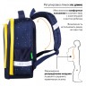 Ранец Brauberg Kids Standard, 2 отделения, Spaceman, светящийся, 36х28х14 см, 271384