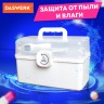 Аптечка домашняя органайзер для хранения лекарств и витаминов размер XL 34*21*19см, D 608475