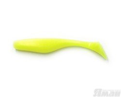 Виброхвост Yaman Greedy Shad, 3,5", цвет 02 - Chartreuse, 6 шт Y-GS35-02