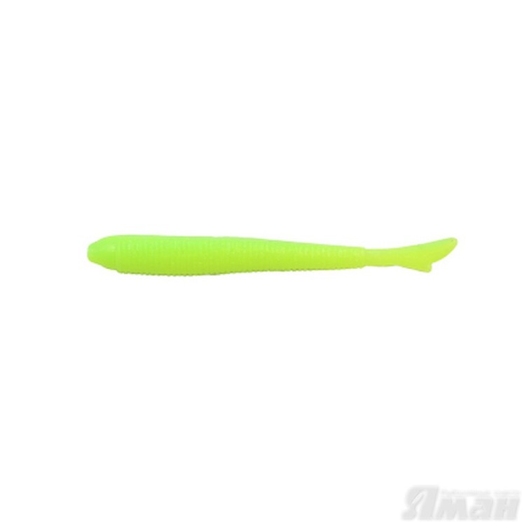 Слаг Yaman Stick Fry, 1,8", цвет 30 - Lime Chartreuse, 10 шт Y-SF18-30