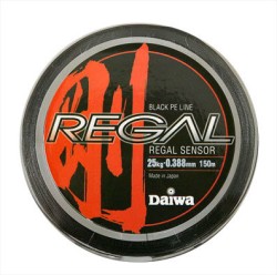 Леска плетеная Daiwa Regal Sensor - Y 150м 0,171мм желтая