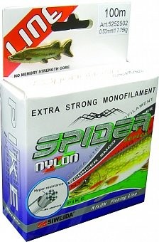 Леска SWD Spider Pike 100м 0,2 (4,85кг) зеленая