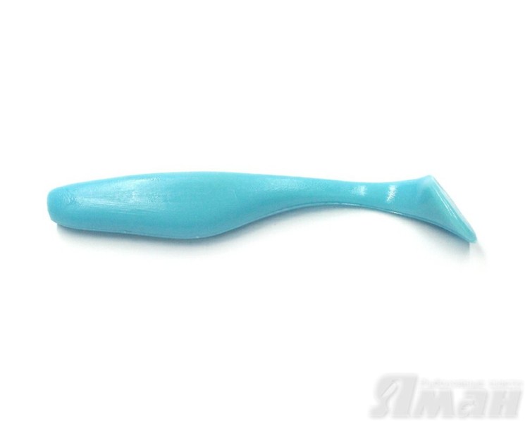 Виброхвост Yaman Greedy Shad, 4", цвет 12 - Menthol, 4 шт Y-GS4-12