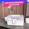 Аптечка домашняя органайзер для хранения лекарств и витаминов размер L 28*16*16см DA 608476
