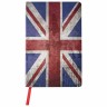 Ежедневник недатированный А5 Brauberg Vista Great Britain 136 листов 112007