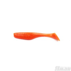 Виброхвост Yaman Greedy Shad, 3,5", цвет 03 - Carrot gold flake, 6 шт Y-GS35-03