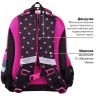 Ранец Brauberg Kids Standard, 2 отделения, Amazed cat, 36х28х14 см, 271386