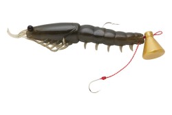 Приманка креветка Nikko Saruebi Shrimp 100мм цвет 6 Fathom Green