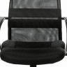 Кресло руководителя Brabix Premium Stalker EX-608 PL сетка/кожзам, черное 532090