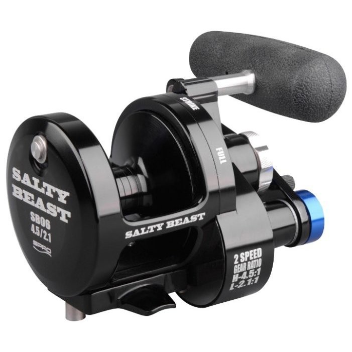 Катушка мультипликаторная Spro SB Reel 2-Speed SB06 BK/BL 7+1BB 1305 800