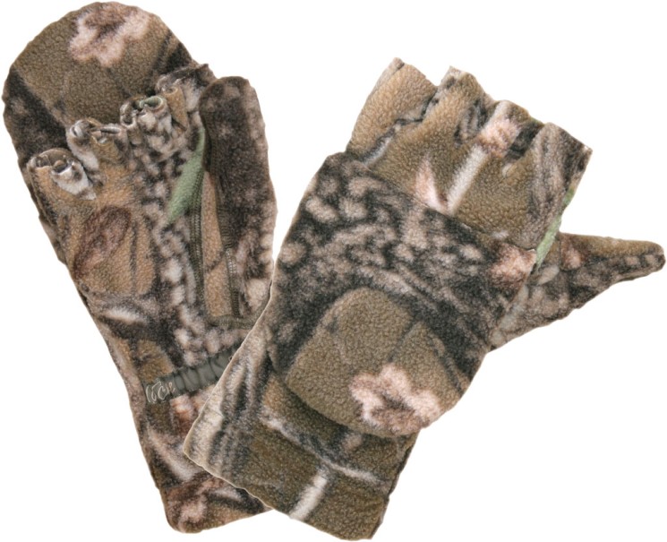 Варежки-перчатки PolarFleece (лес) 732-2 ХСН