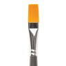 Кисть художественная Brauberg Art Classic синтетика жесткая, плоская, № 14, длинная ручка 200669