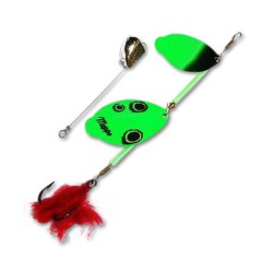 Блесна Mepps Tandem Brochet Noir/Vert/Orange №3 27г блистер (CUTNRVE12366)