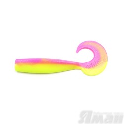 Твистер Yaman Lazy Tail Shad, 7" цвет 24 - Gum, 3 шт Y-LTS7-24