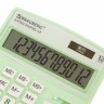 Калькулятор настольный Brauberg Extra PASTEL-12-LG 206x155 мм, 12 раз., двойн. пит., мятный, 250488