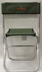 Стул алюмниевый со спинкой Woodland Tourist ALU MIDI ASM-002