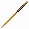 Ручка подарочная шариковая Galant Arrow Gold корпус черный/золотистый синяя 143523