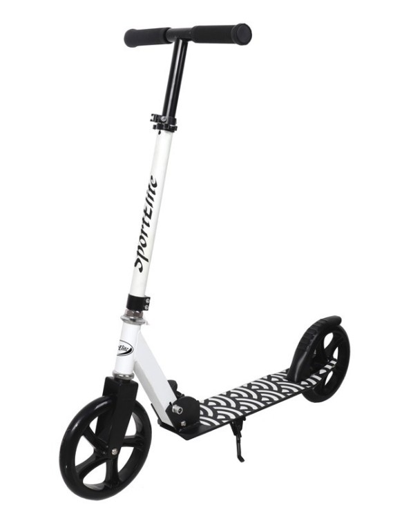 Самокат для взрослых SportElite SE-310 белый/черный