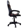 Кресло компьютерное Brabix Rider EX-544 экокожа, черно-красное 531583