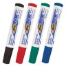 Маркеры для доски Bic Velleda линия 1,5-5 мм 4 цвета 904941