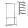 Стеллаж металлический Brabix MS Plus-200/30-5 (S241BR163502)