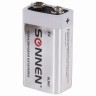 Батарейка алкалиновая Sonnen Alkaline 6LR61 (Крона) 1 шт 451092