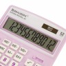Калькулятор настольный Brauberg Extra PASTEL-12-PR 206x155 мм 12 раз, двойн. пит, сиреневый, 250489